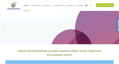 Desktop Screenshot of cqsystems.fi